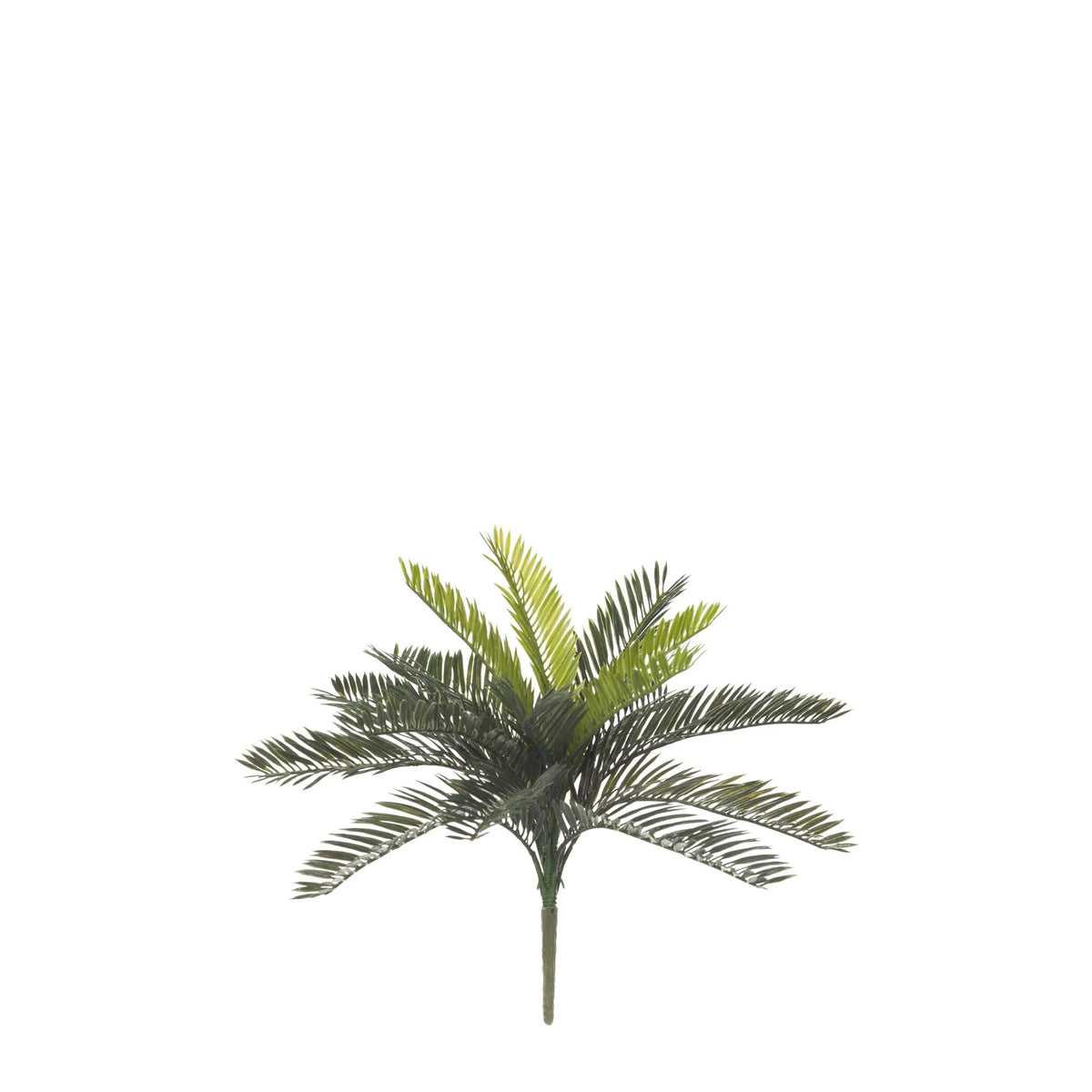Cycas artificial de 46 cm, color verde