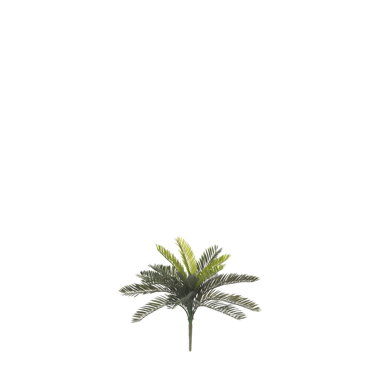 Cycas artificial Pequeña de 36 cm, color verde