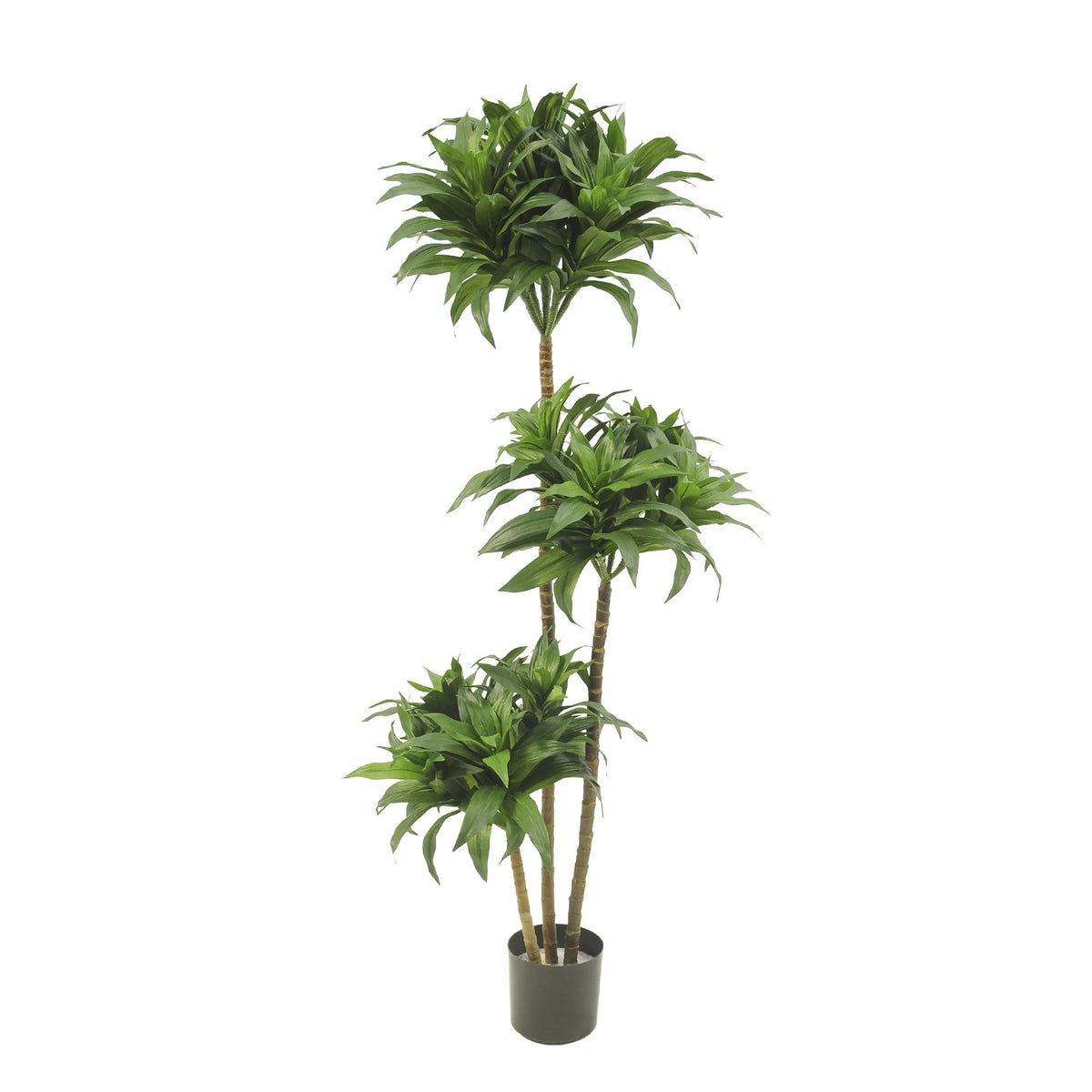 Drácena Fragrans artificial de 90 cm, color verde