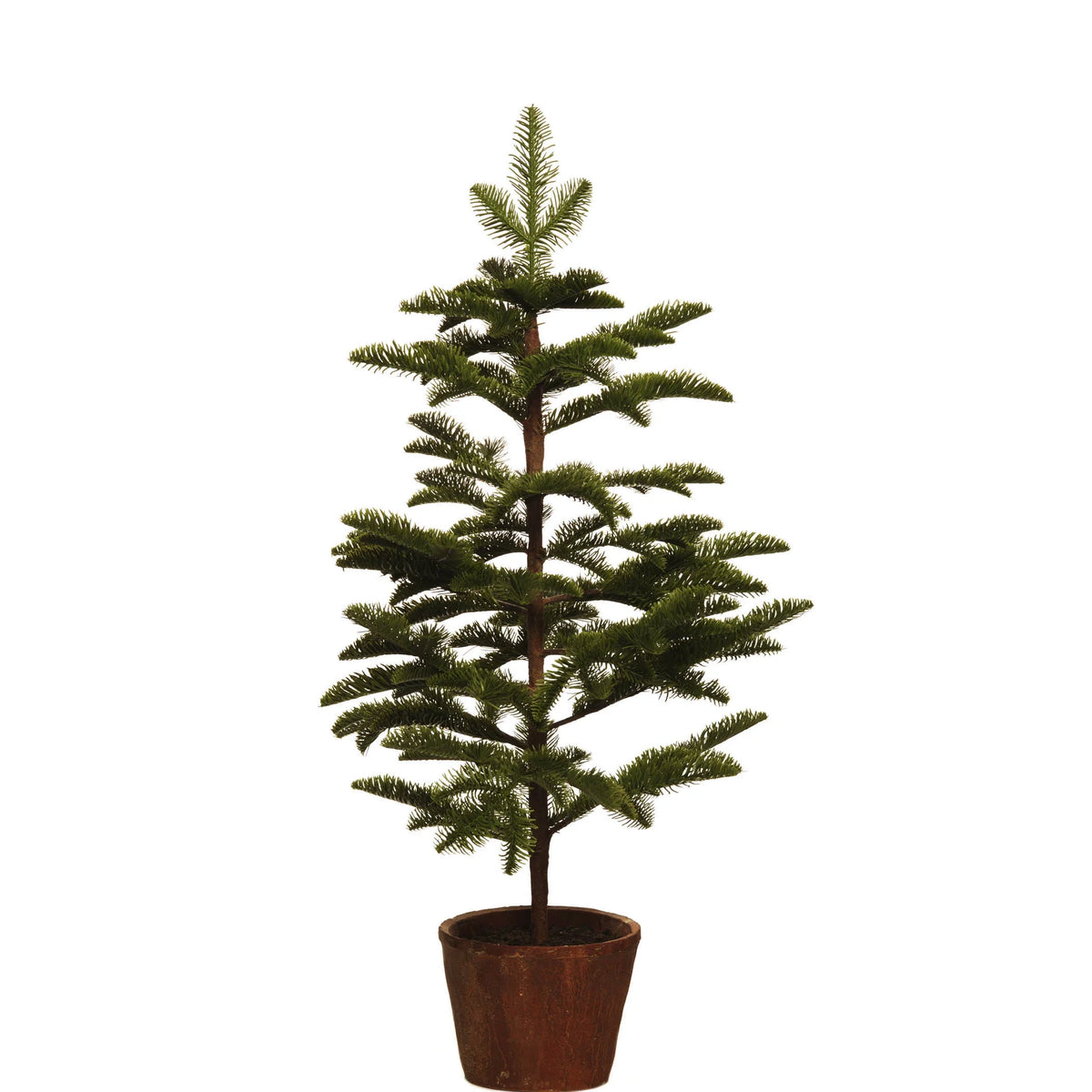 Abeto Spruce artificial de 92 cm, color verde