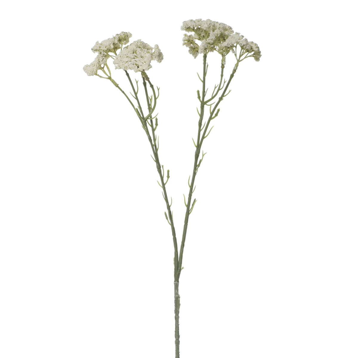 Achillea artificial de 53 cm, color blanco