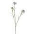 Aciano artificial de 65 cm, color blanco