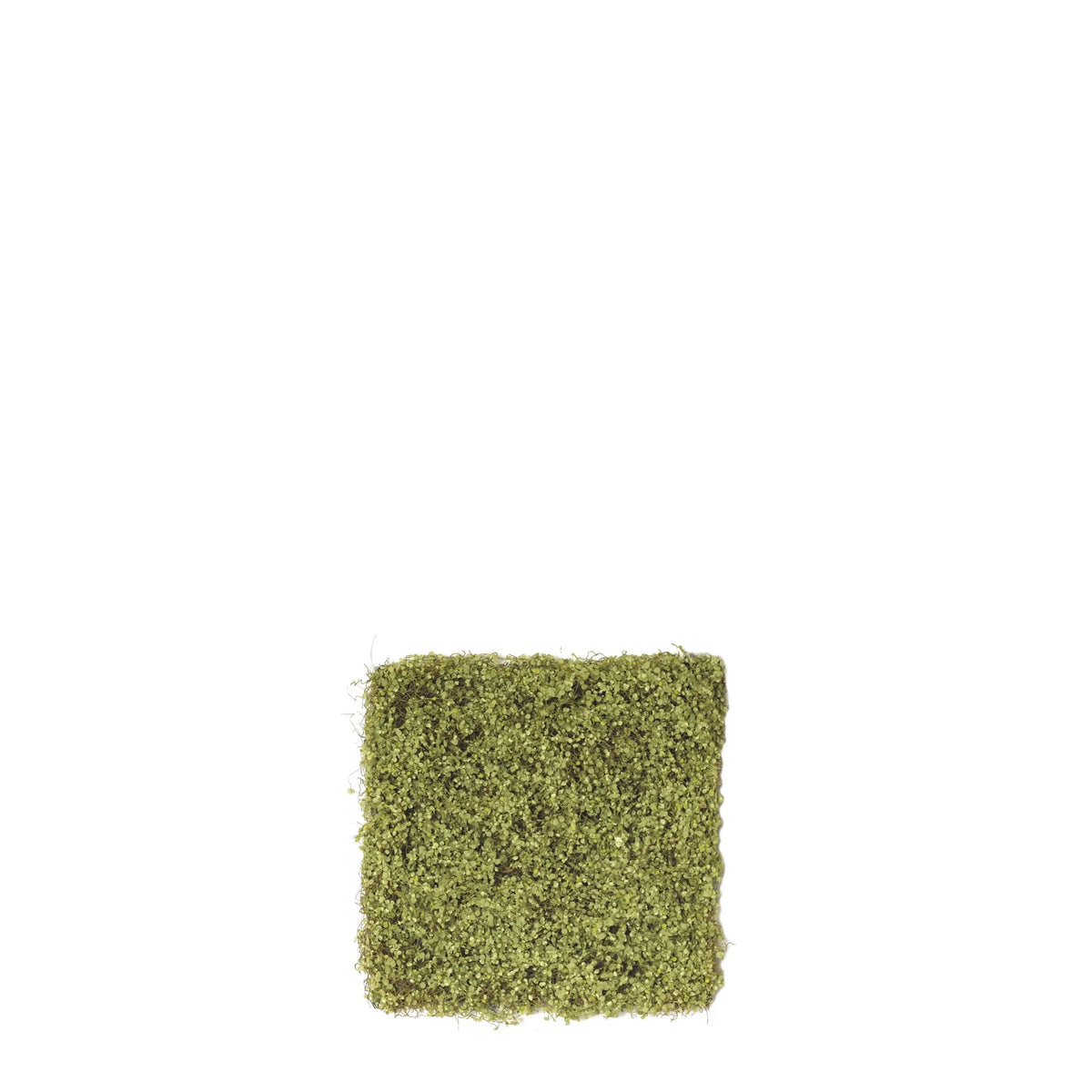 Alfombra de Hojas artificial de 41 × 41 cm, color verde