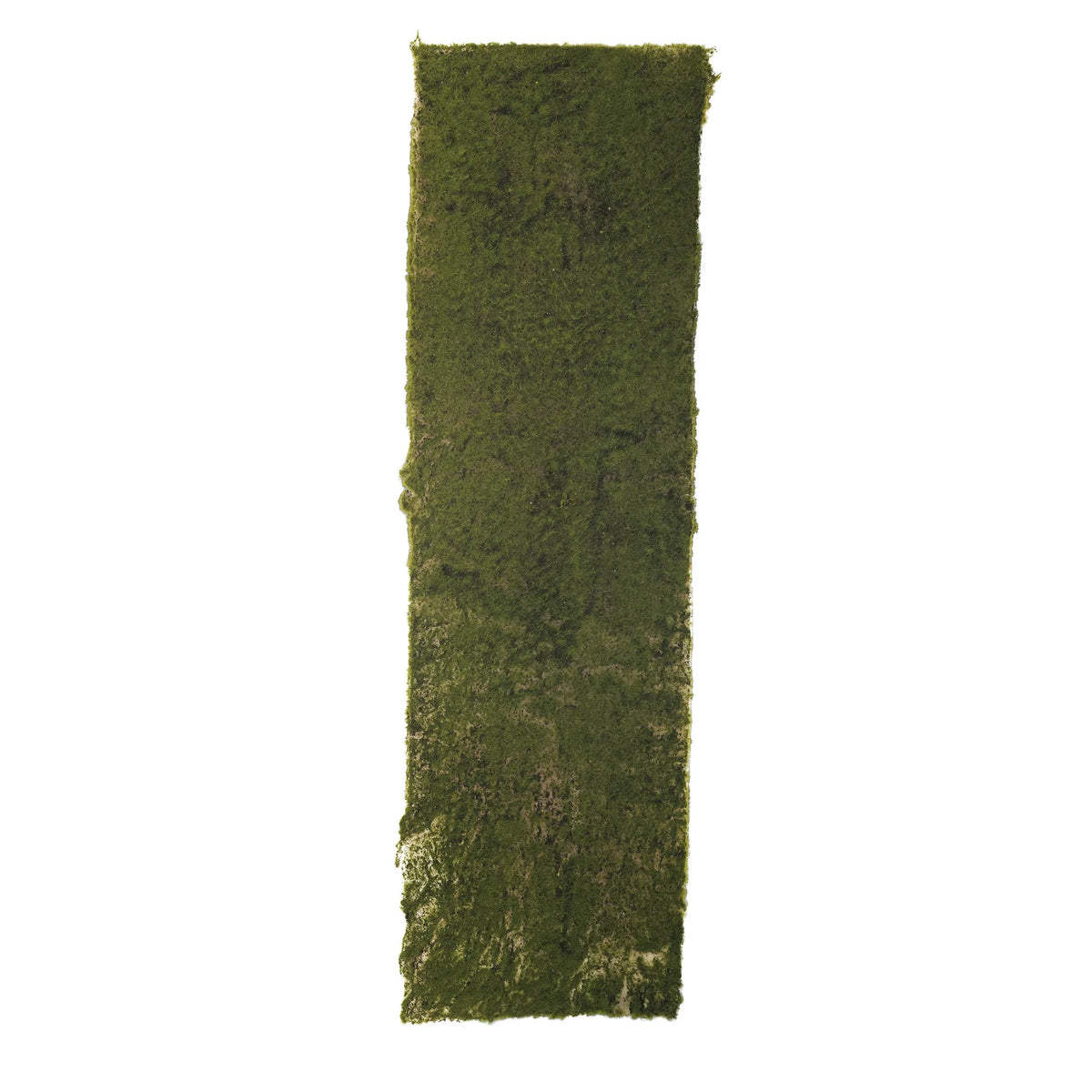 Alfombra de Musgo artificial de 100 × 30 cm, color verde