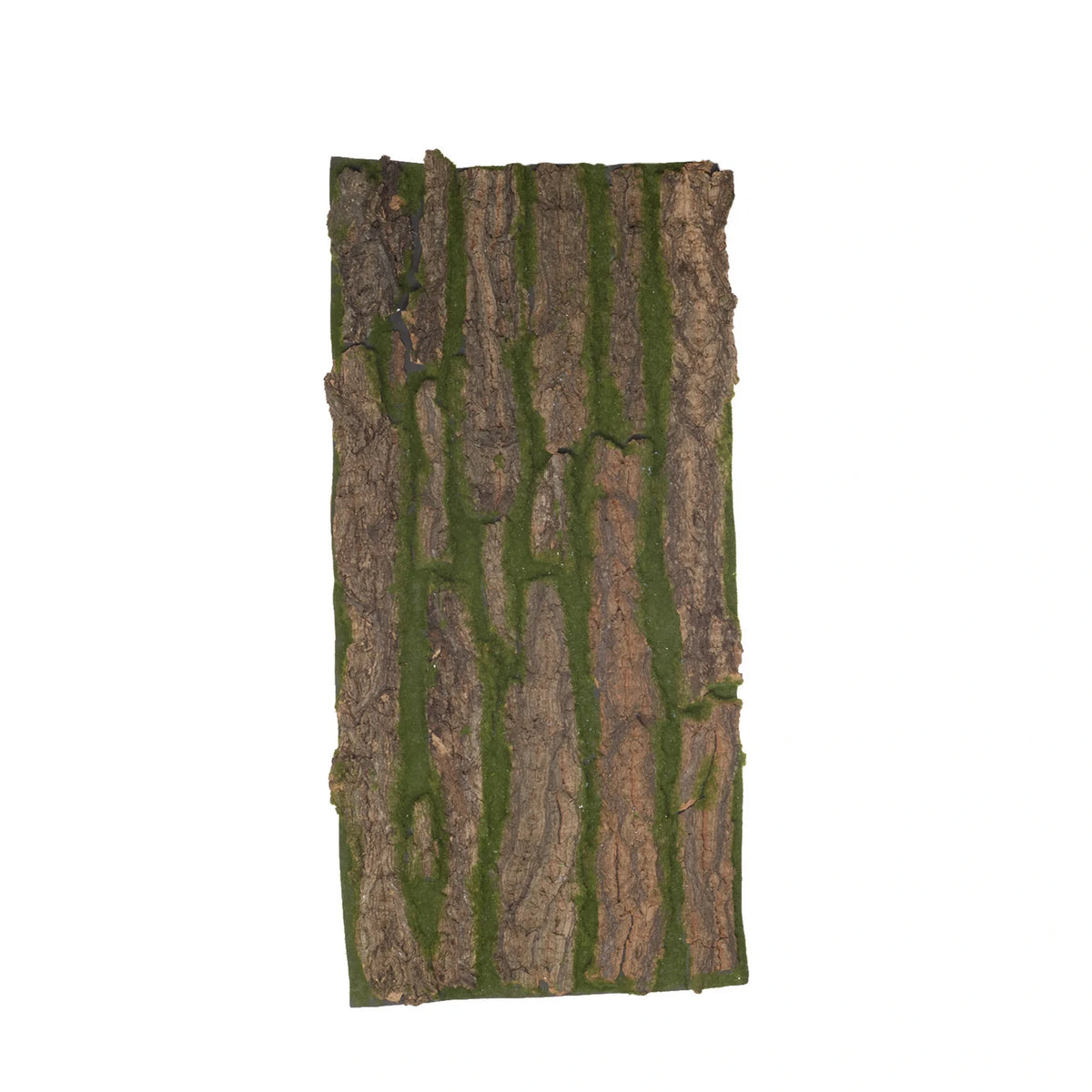 Alfombra de Musgo artificial de 98 × 48 cm, color verde