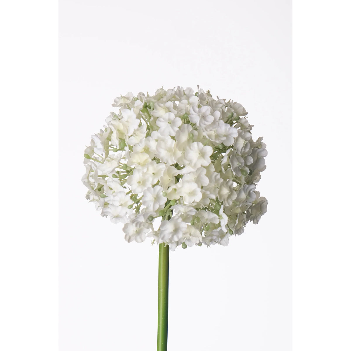 Allium artificial de 80 cm, color blanco