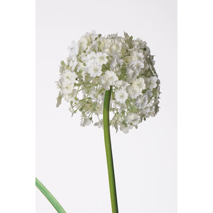 Allium artificial de 80 cm, color blanco