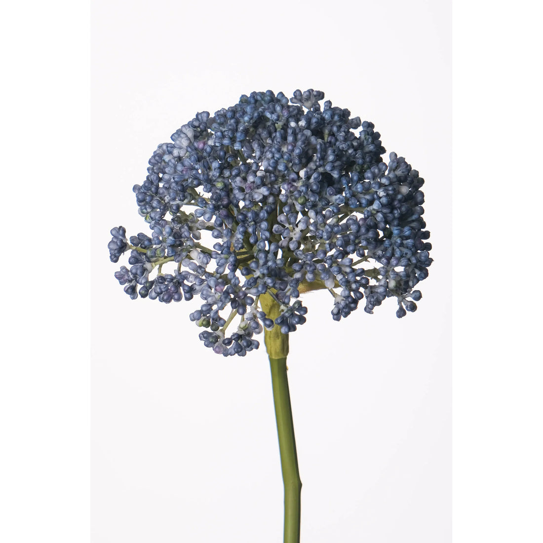 Allium Silvestre artificial de 60 cm, color azul
