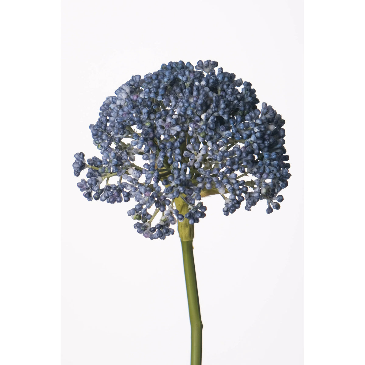 Allium Silvestre artificial de 60 cm, color azul