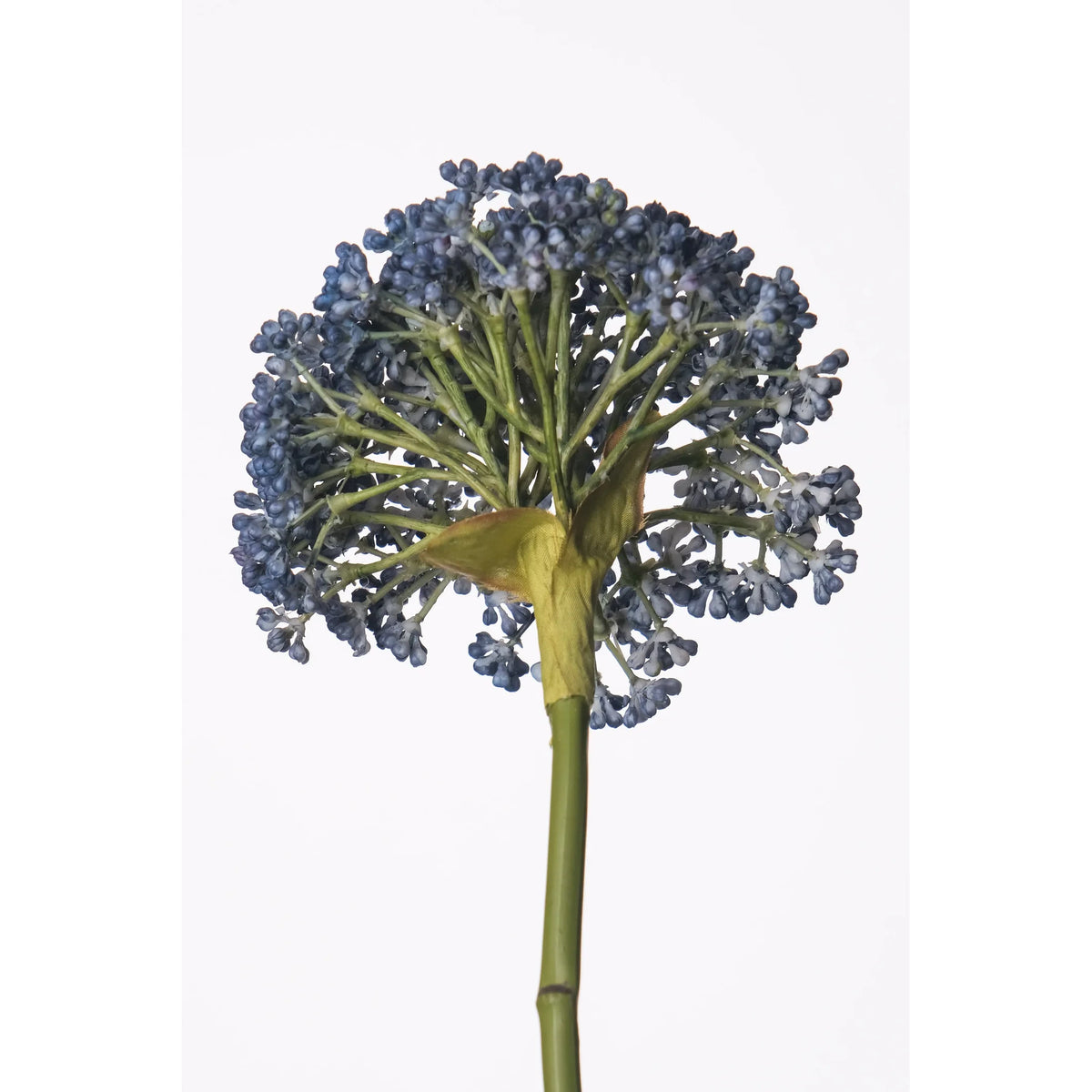 Allium Silvestre artificial de 60 cm, color azul