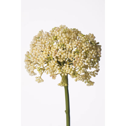 Allium Silvestre artificial de 60 cm, color crema