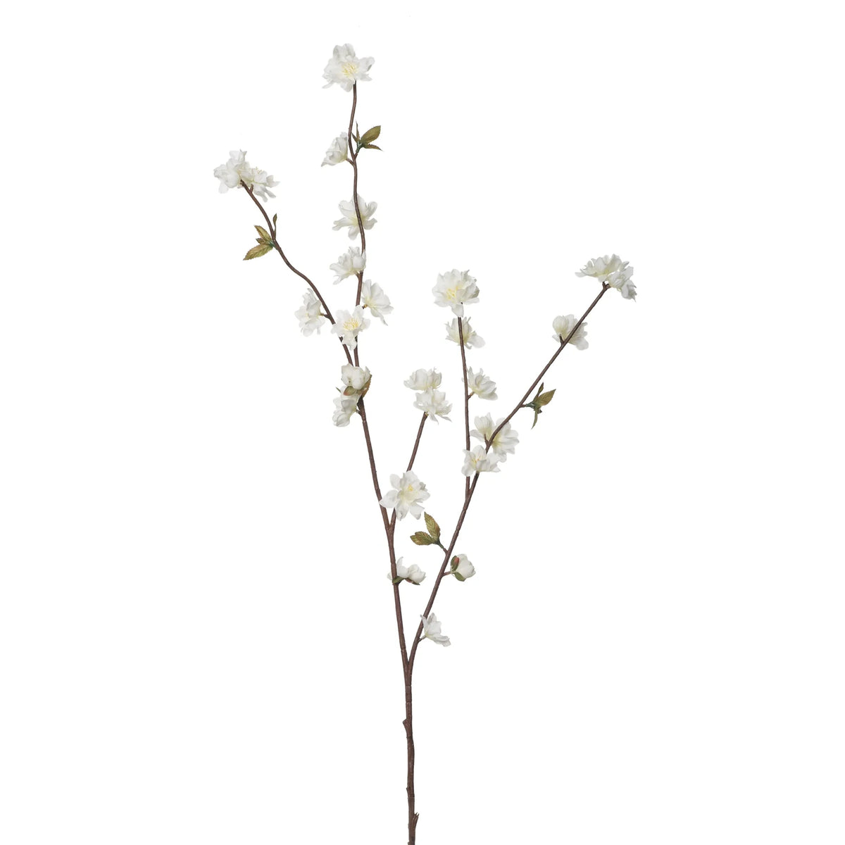 Almendro artificial de 100 cm, color blanco
