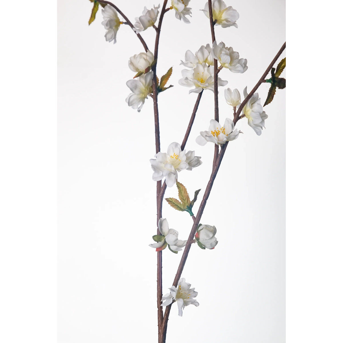 Almendro artificial de 100 cm, color blanco