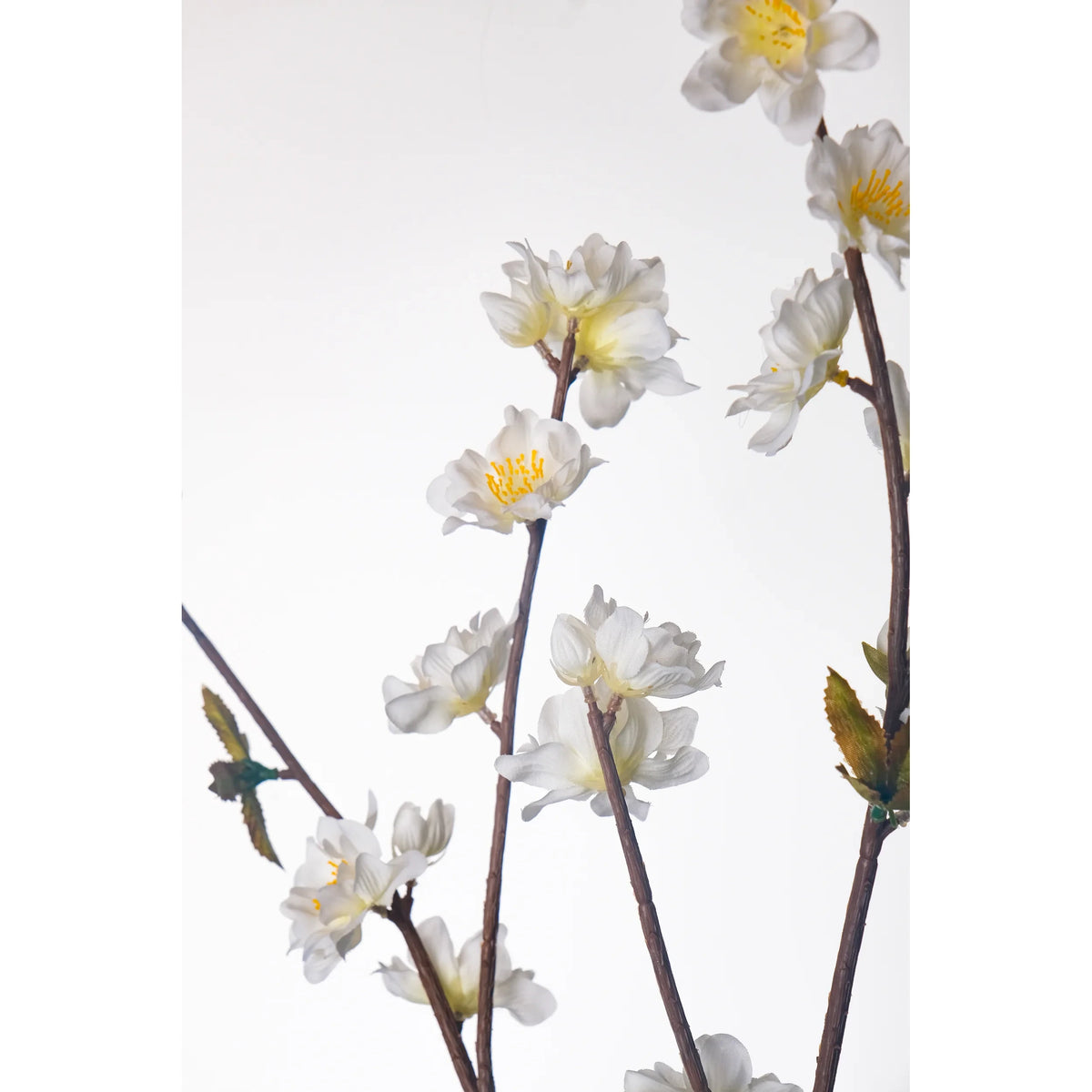 Almendro artificial de 100 cm, color blanco