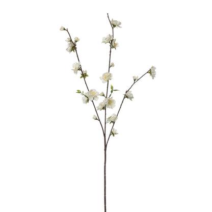 Almendro artificial de 62 cm, color blanco