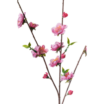 Almendro artificial de 62 cm, color ciclamen