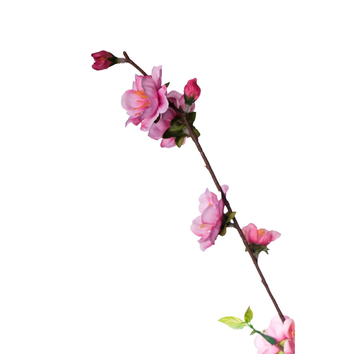 Almendro artificial de 62 cm, color ciclamen