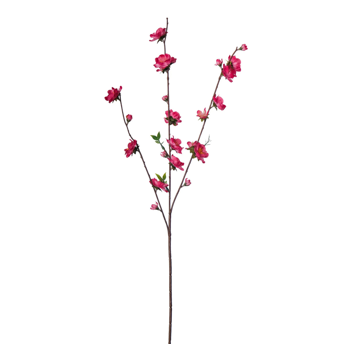 Almendro artificial de 62 cm, color rosa fuerte