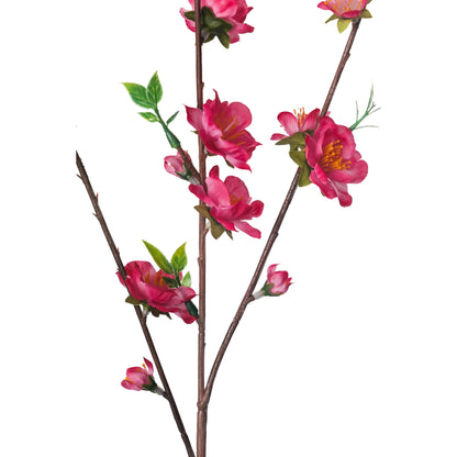 Almendro artificial de 62 cm, color rosa fuerte