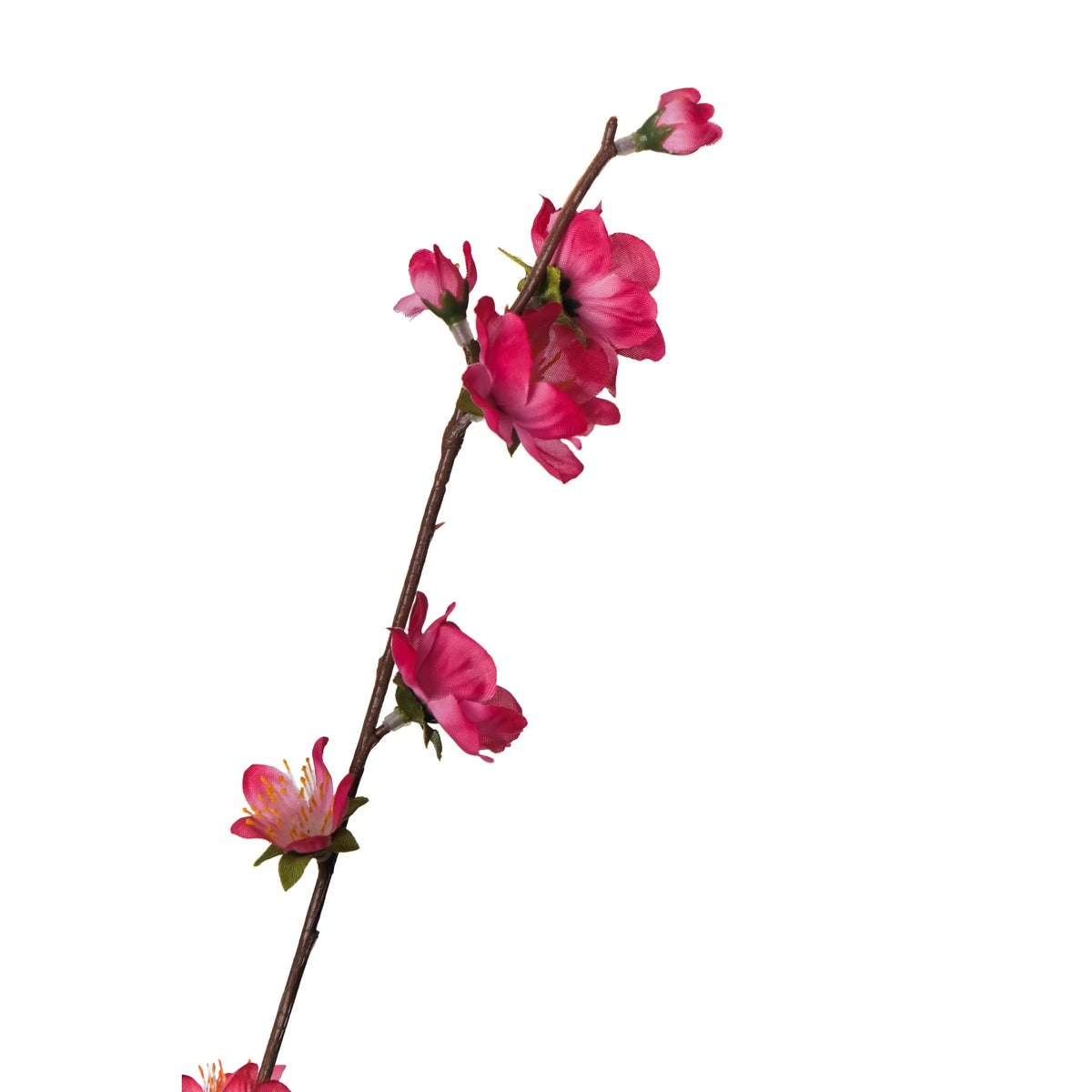 Almendro artificial de 62 cm, color rosa fuerte
