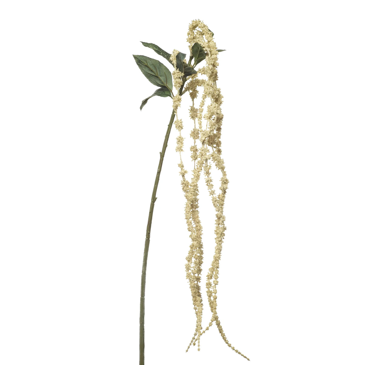 Amaranthus artificial Otoñal de 66 cm, color crema