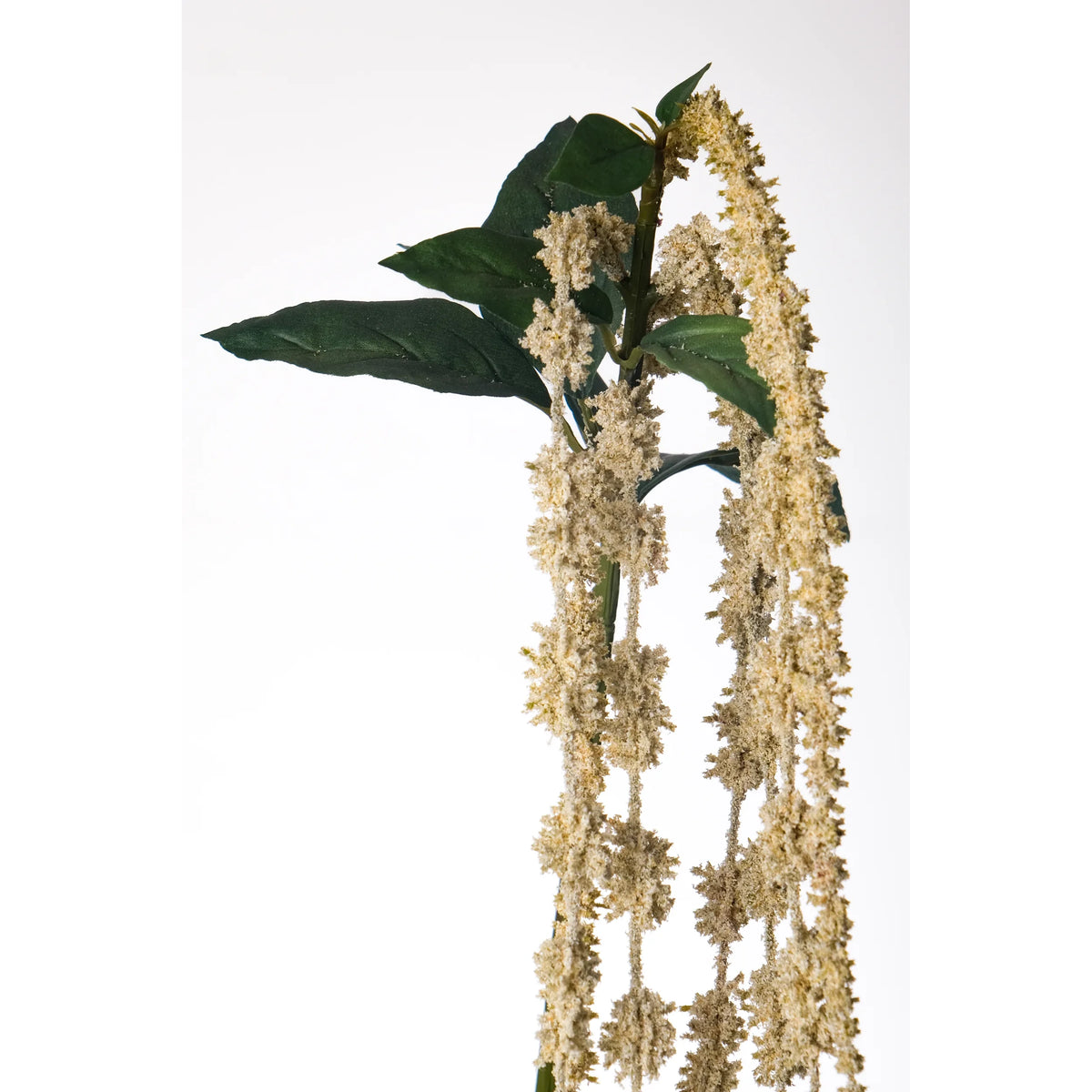 Amaranthus artificial Otoñal de 66 cm, color crema