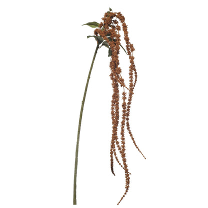 Amaranthus artificial Otoñal de 66 cm, color naranja