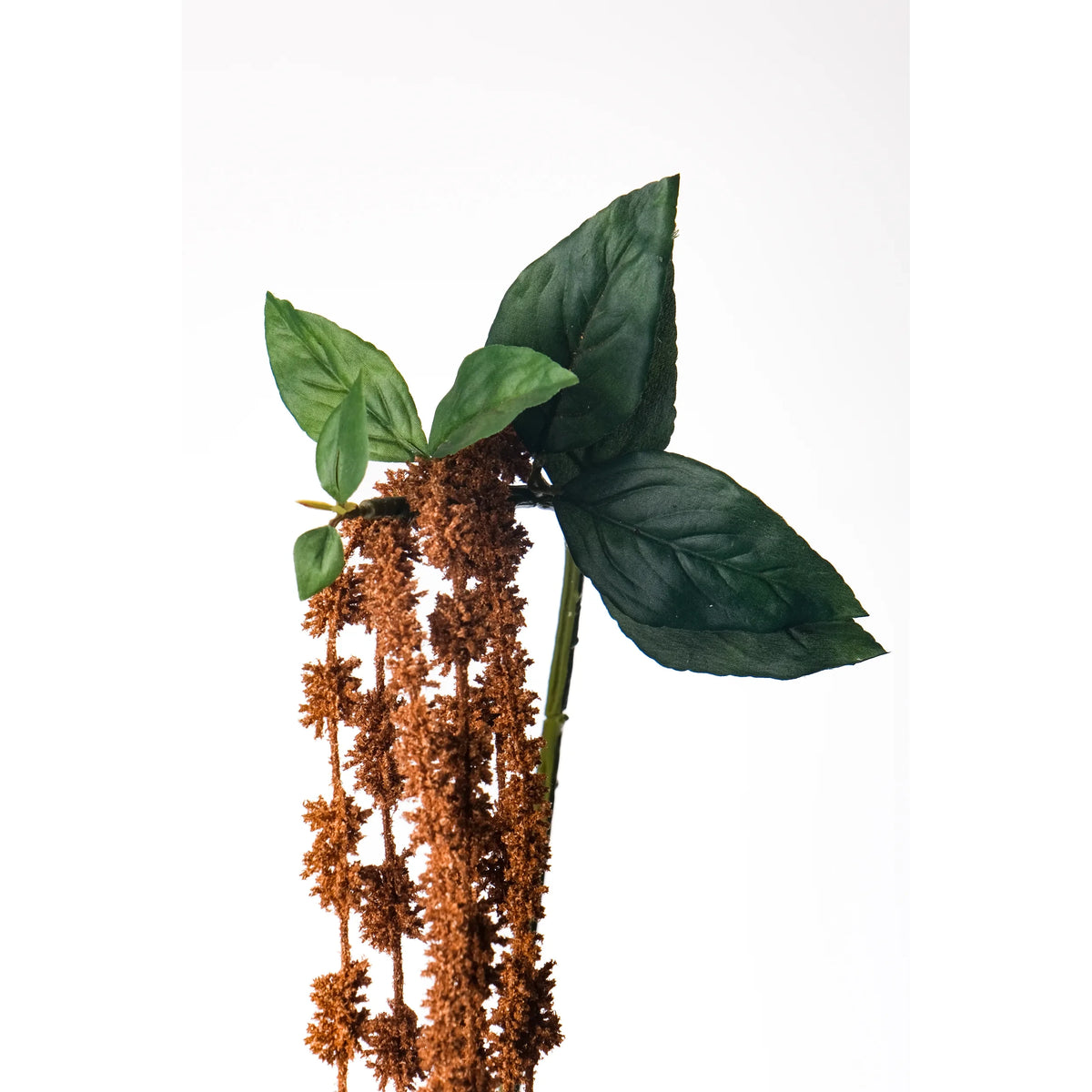 Amaranthus artificial Otoñal de 66 cm, color naranja