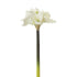 Amarilis artificial de 49 cm, color blanco