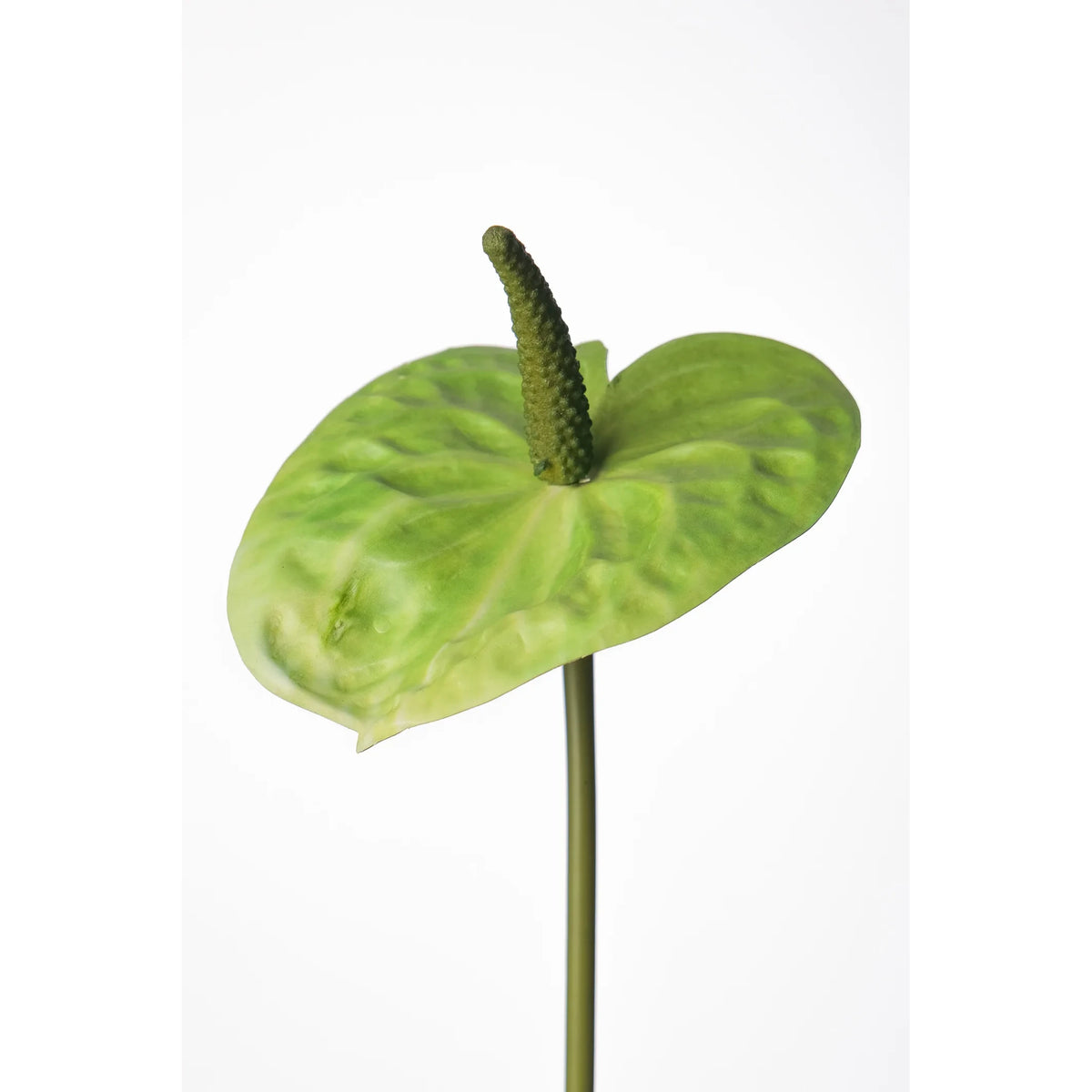 Anturio artificial de 52 cm, color verde
