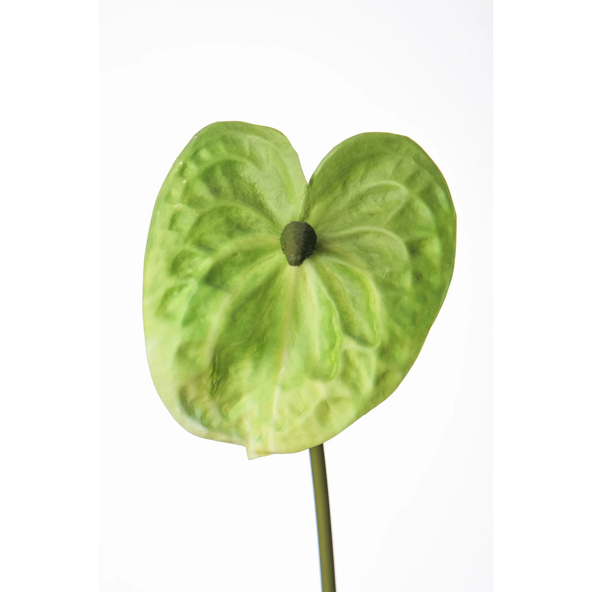 Anturio artificial de 52 cm, color verde
