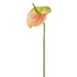 Anturio artificial de 79 cm, color rosa