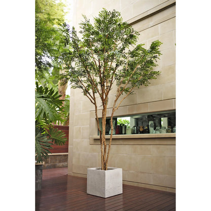 Árbol de Murraya artificial Gigante de 380 cm, color verde