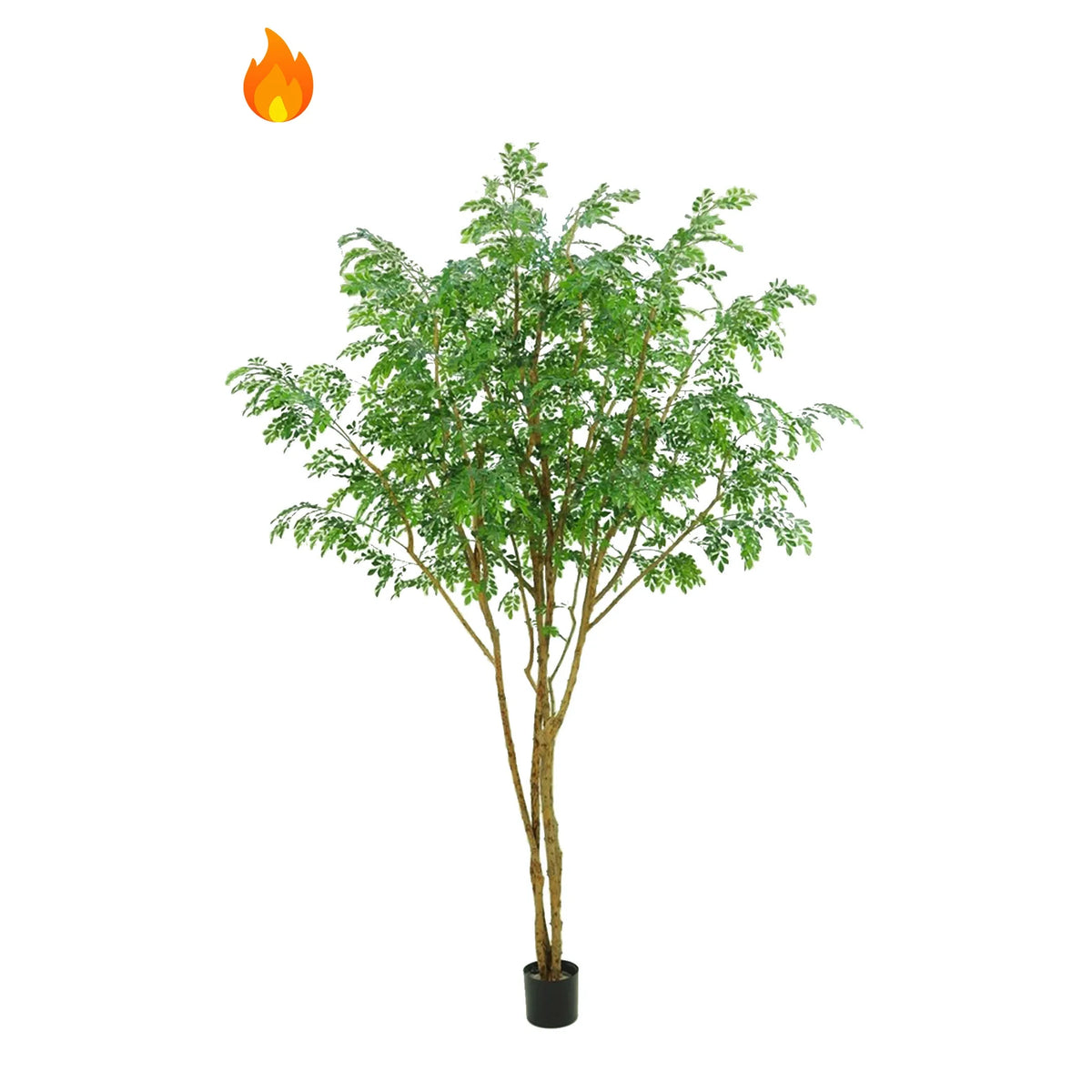 Árbol de Murraya artificial Gigante Ignífugo de 380 cm, color verde