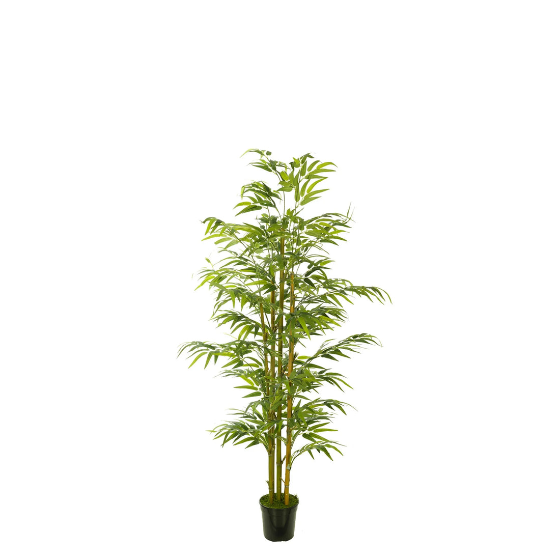 Bambú artificial de 120 cm, color verde