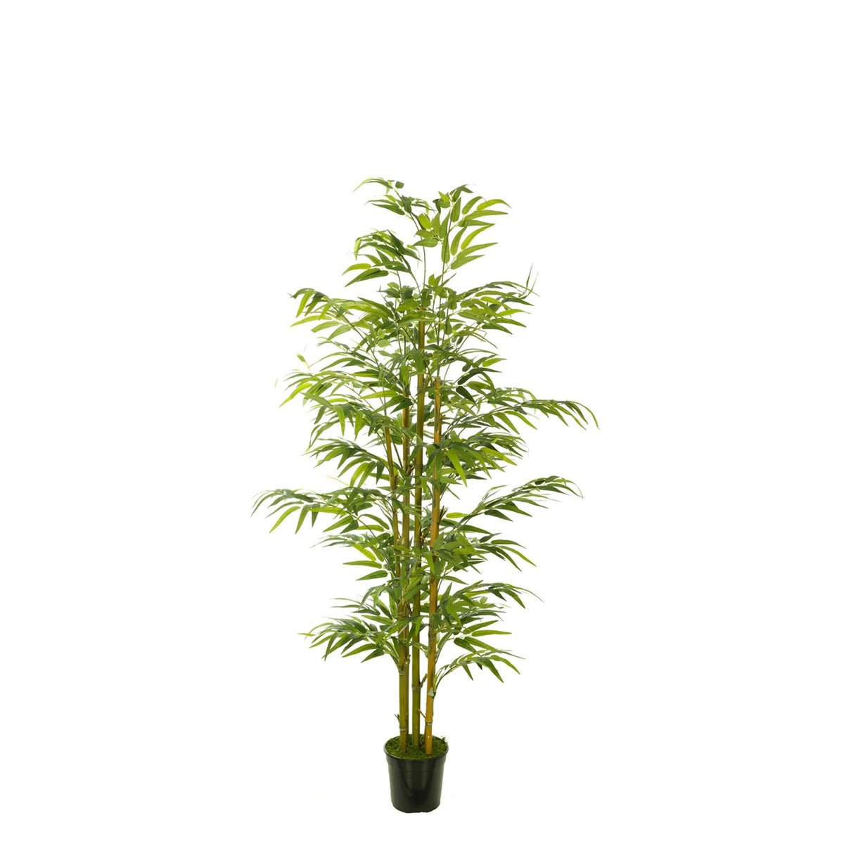 Bambú artificial de 150 cm, color verde