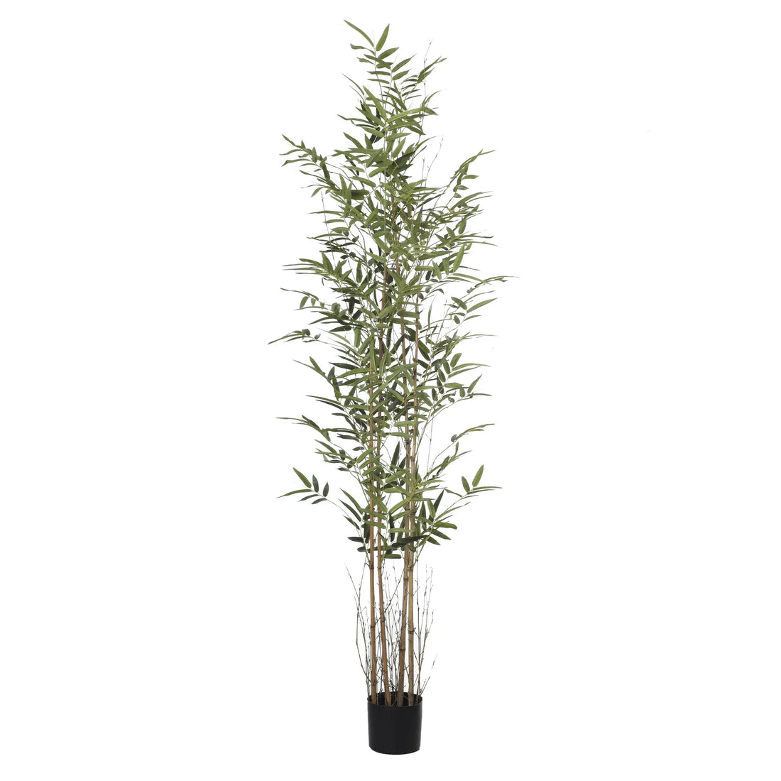 Bambú artificial de 210 cm, color verde