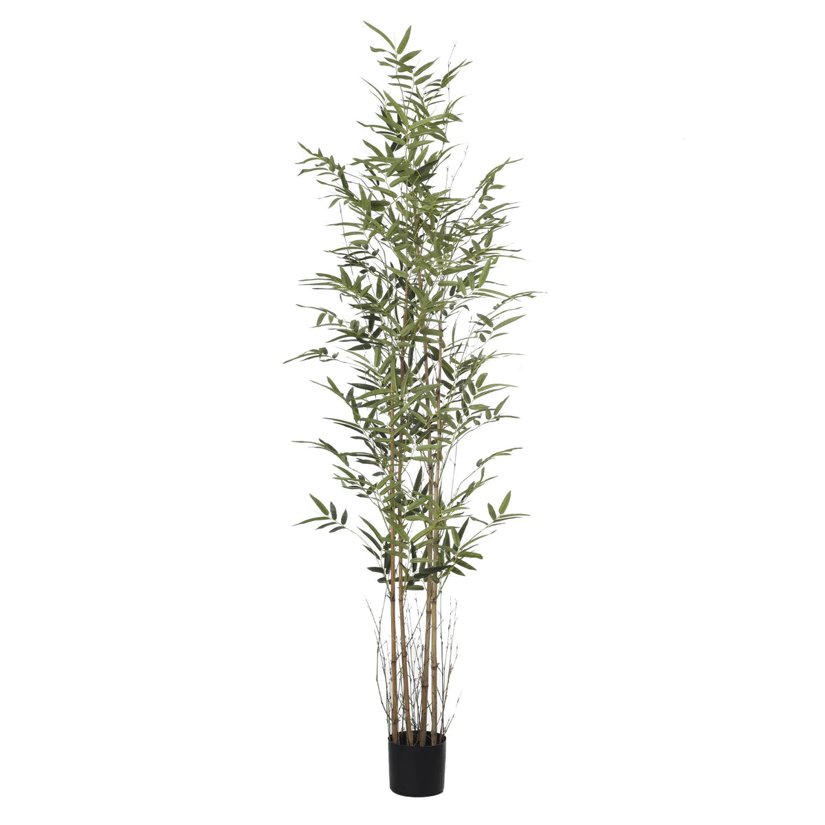 Bambú artificial de 210 cm, color verde