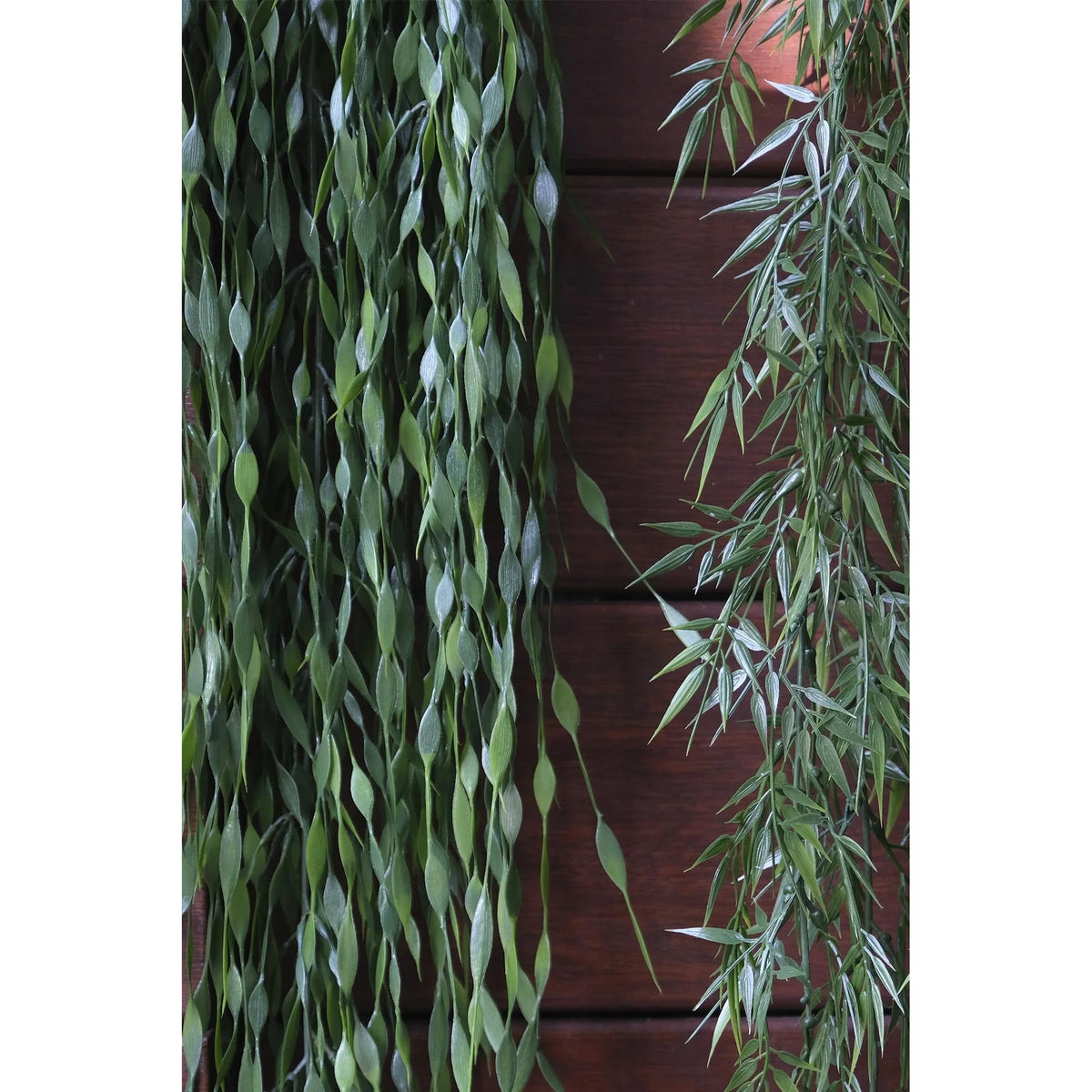 Montaje: bambú artificial Colgante de 86 cm, color verde; las otras piezas no se incluyen