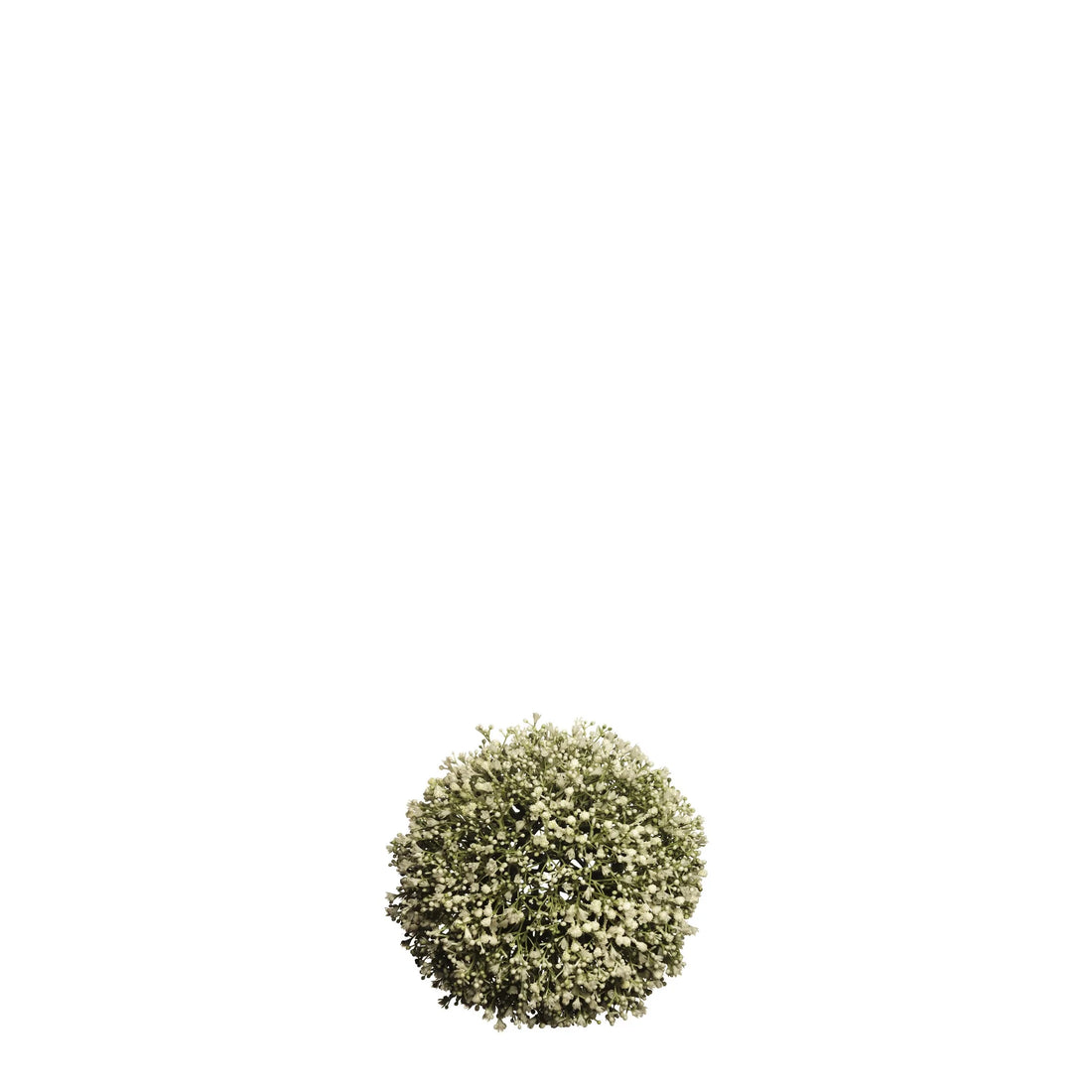 Bola de Gypsophila artificial Colgante de 16 cm, color blanco
