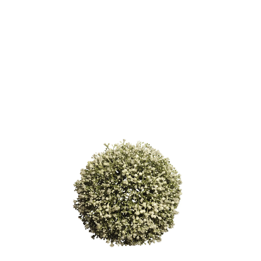 Bola de Gypsophila artificial Colgante de 21 cm, color blanco