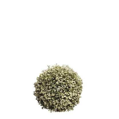 Bola de Gypsophila artificial Colgante de 21 cm, color blanco