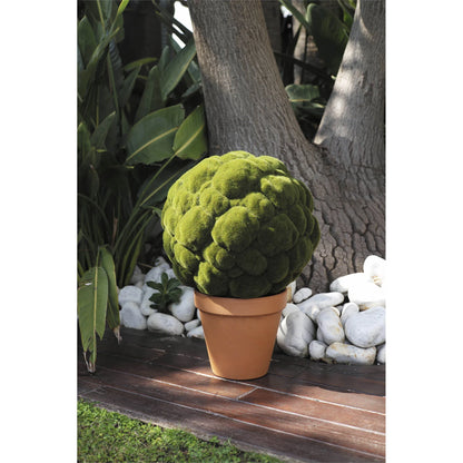 Bola de Musgo artificial de 20 cm, color verde