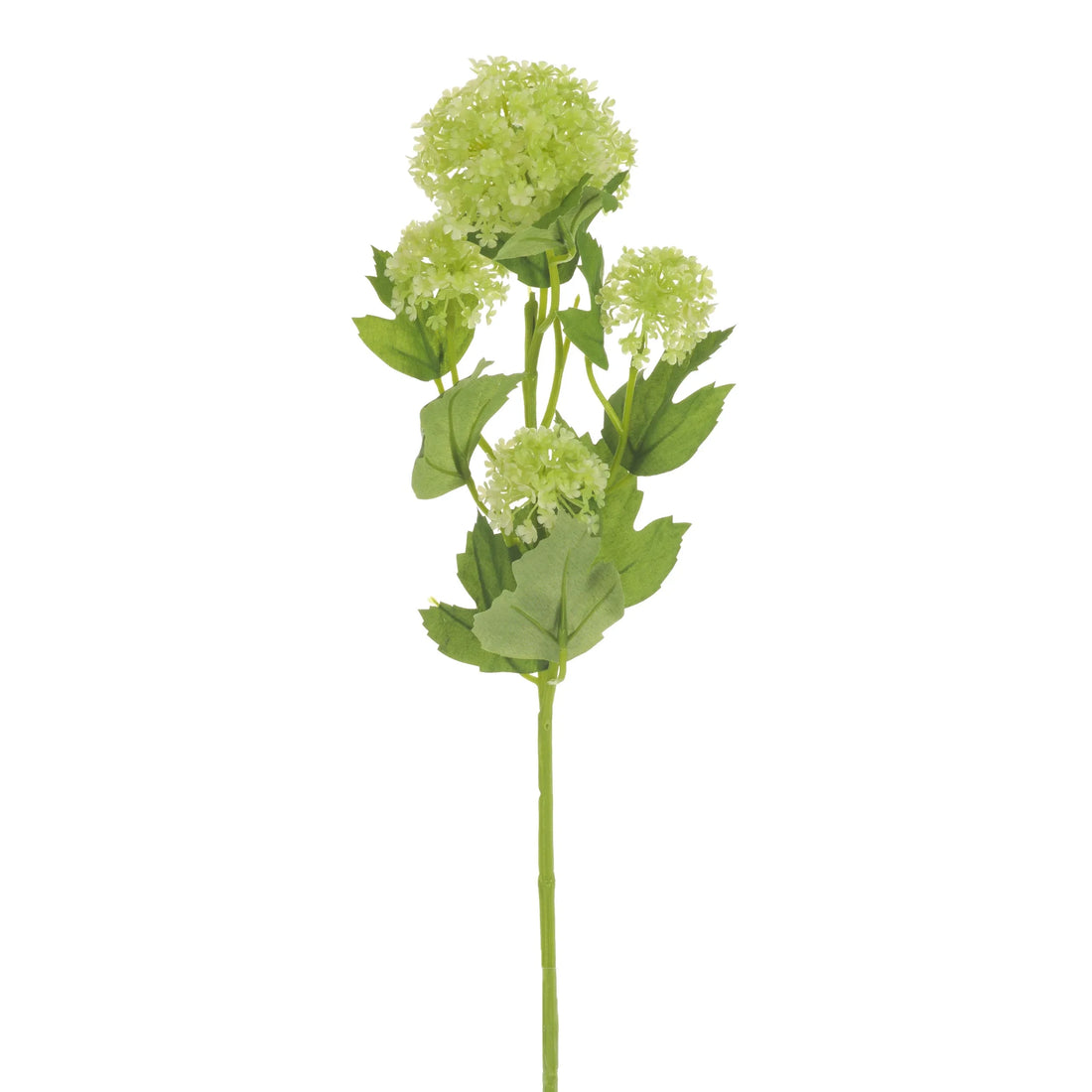 Bola de Nieve artificial en Vara de 66 cm, color verde