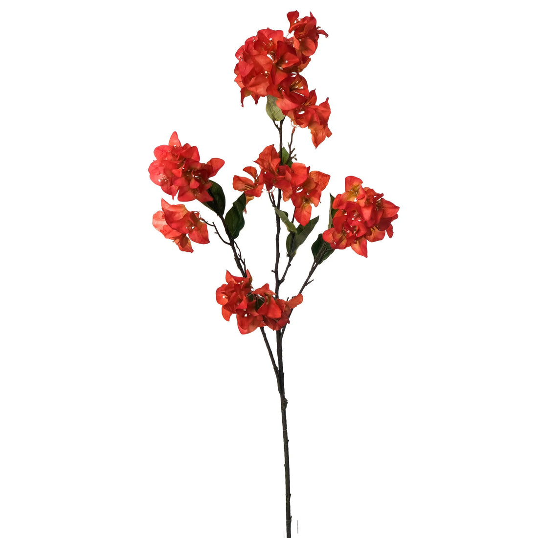 Buganvilla artificial de 104 cm, color naranja