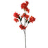 Buganvilla artificial de 104 cm, color naranja