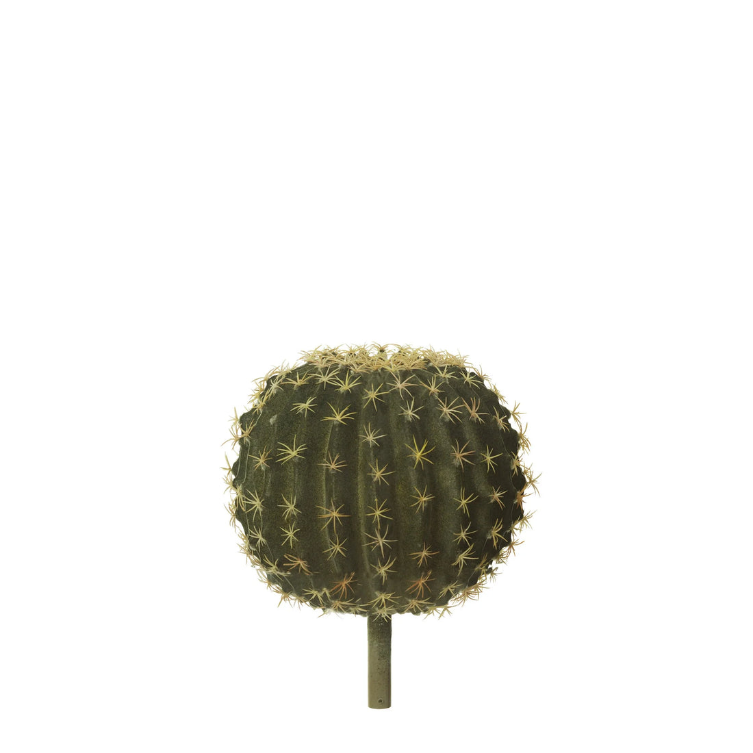 Cactus Bola artificial Mediano de 30 cm, color verde