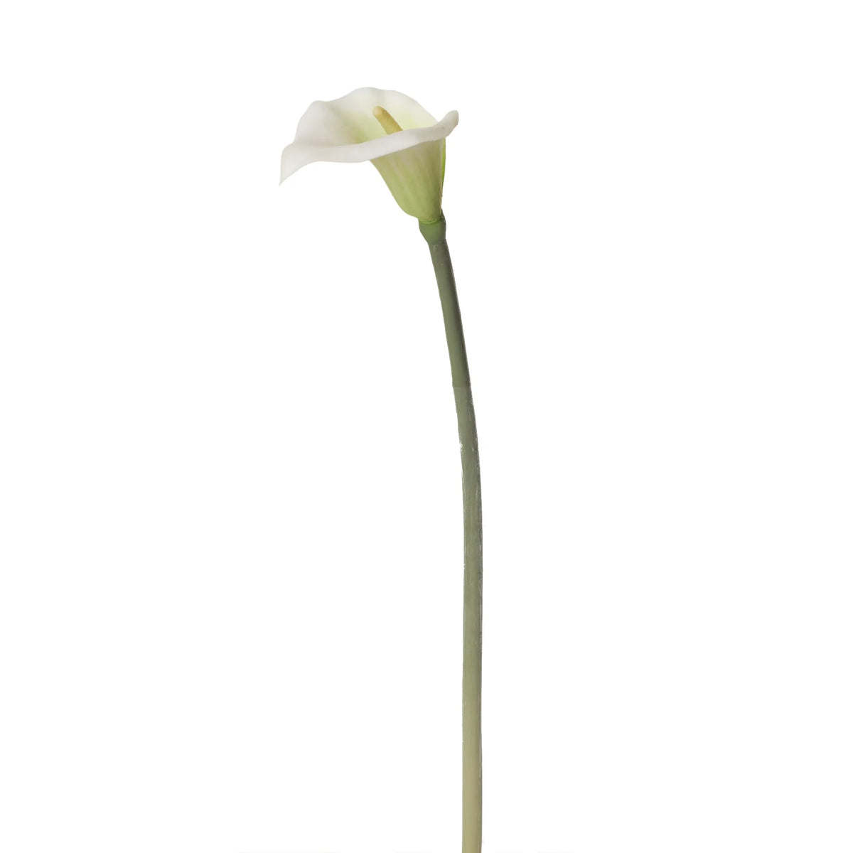 Cala artificial de 41 cm, color blanco