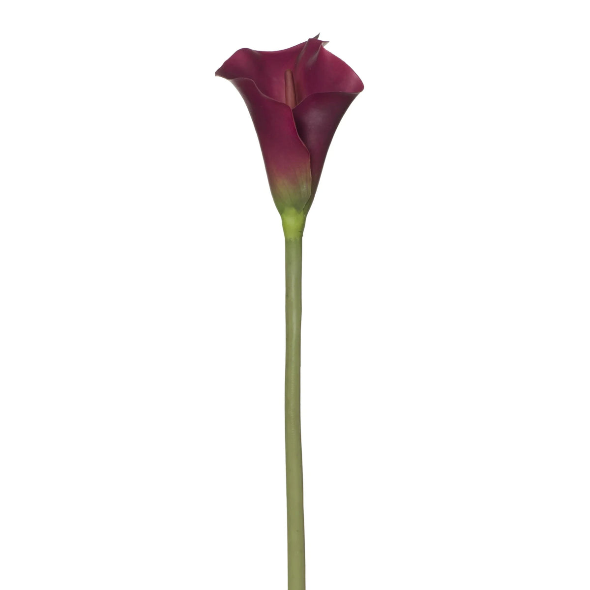 Cala artificial de 87 cm, color burdeos