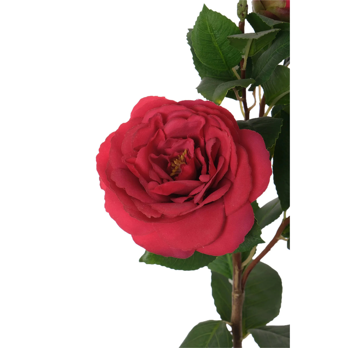Camelia artificial de 61 cm, color ciclamen